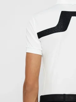 Polo Shirts<J.Lindeberg M KV Reg Fit White