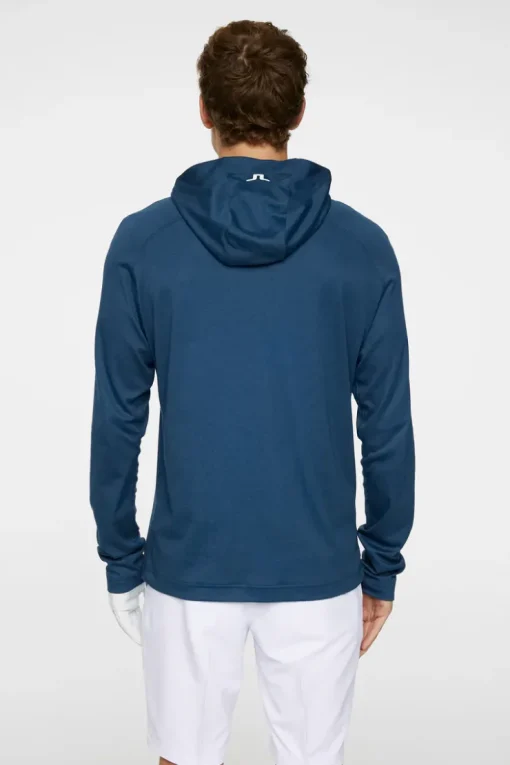 Golf|Base & Mid Layers<J.Lindeberg Mario Quarter Zip Hood KeyLargo