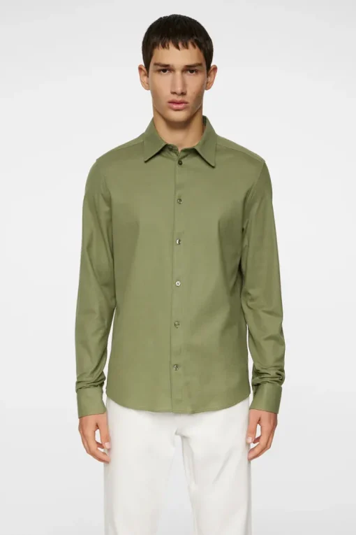 Tops|Shirts<J.Lindeberg Marlon Jersey Shirt Olivine