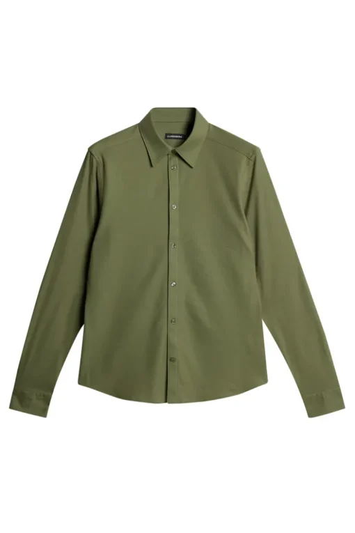 Tops|Shirts<J.Lindeberg Marlon Jersey Shirt Olivine