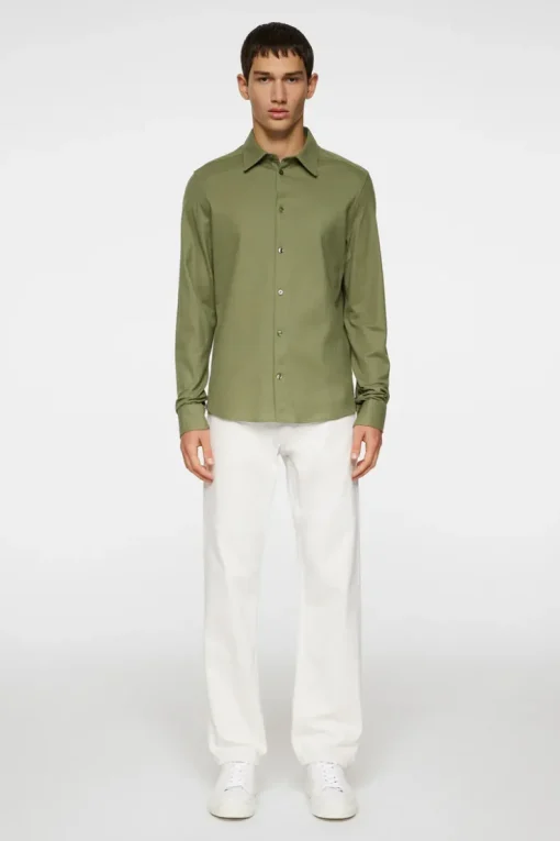 Tops|Shirts<J.Lindeberg Marlon Jersey Shirt Olivine