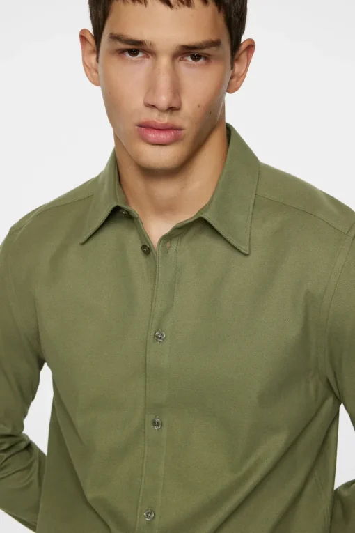 Tops|Shirts<J.Lindeberg Marlon Jersey Shirt Olivine