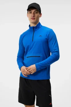 Base & Mid Layers|Outdoor<J.Lindeberg Matias Zip Mid Layer NauticalBlue