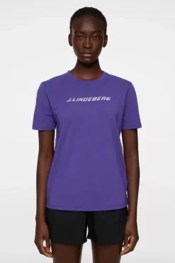Tops|Tennis<J.Lindeberg Maureen T-shirt DeepWisteria