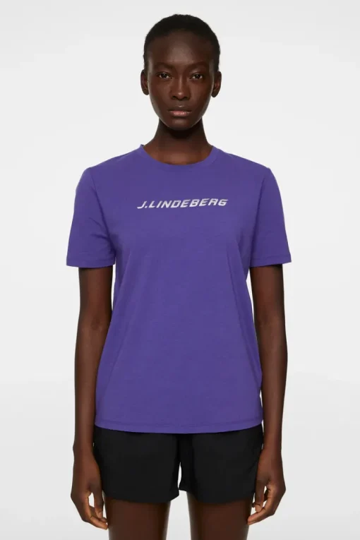 Tops|Tennis<J.Lindeberg Maureen T-shirt DeepWisteria