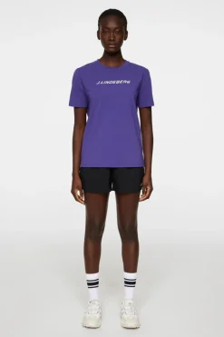 Tops|Tennis<J.Lindeberg Maureen T-shirt DeepWisteria