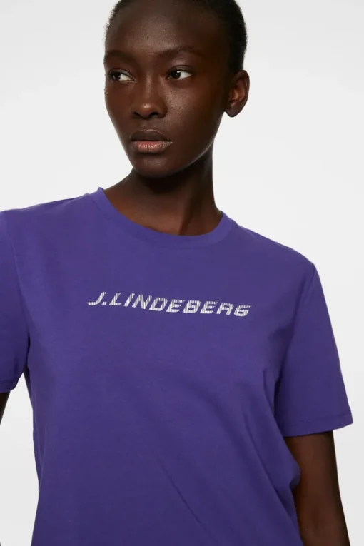 Tops|Tennis<J.Lindeberg Maureen T-shirt DeepWisteria