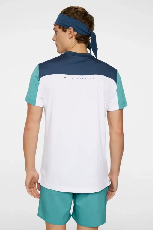 Polo Shirts|Tennis<J.Lindeberg Michael Polo White