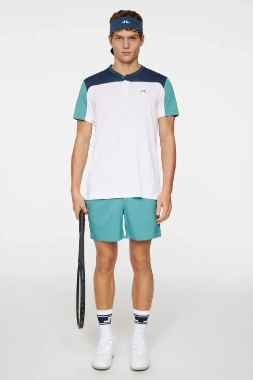 Polo Shirts|Tennis<J.Lindeberg Michael Polo White