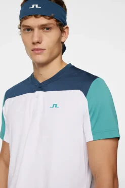 Polo Shirts|Tennis<J.Lindeberg Michael Polo White