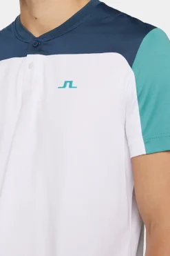 Polo Shirts|Tennis<J.Lindeberg Michael Polo White