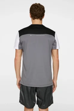 Polo Shirts|Tennis<J.Lindeberg Michael Polo LavaSmoke
