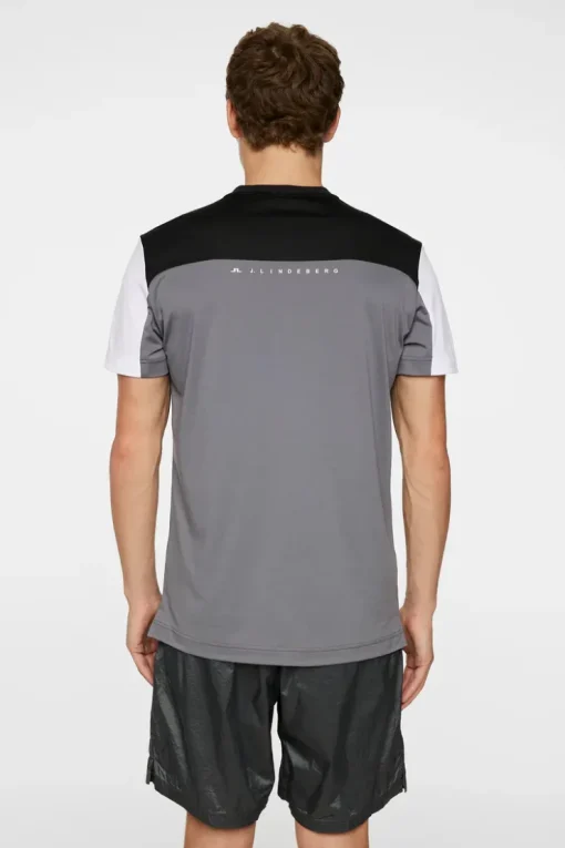 Polo Shirts|Tennis<J.Lindeberg Michael Polo LavaSmoke