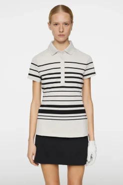 Golf|Tops<J.Lindeberg Michelle Polo Moonbeam