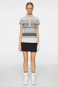 Golf|Tops<J.Lindeberg Michelle Polo Moonbeam