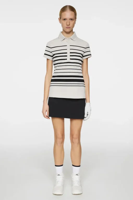 Golf|Tops<J.Lindeberg Michelle Polo Moonbeam