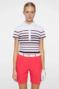 Golf|Tops<J.Lindeberg Michelle Polo White