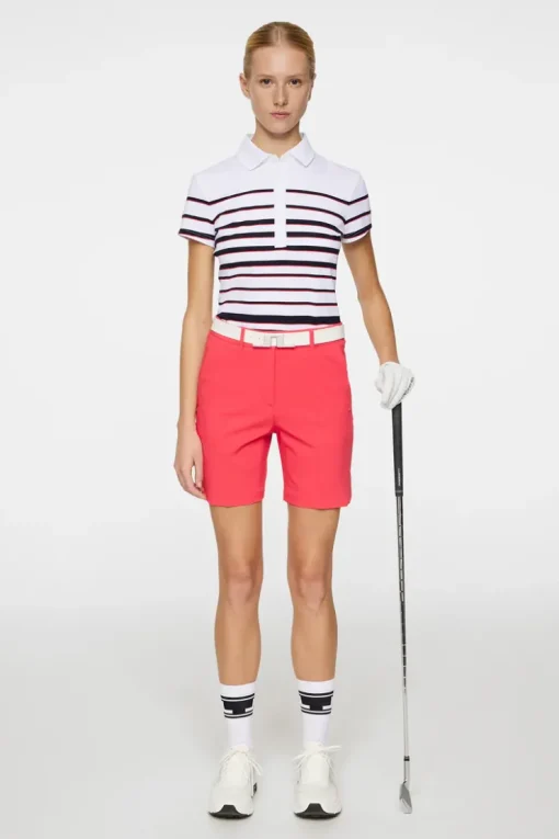 Golf|Tops<J.Lindeberg Michelle Polo White