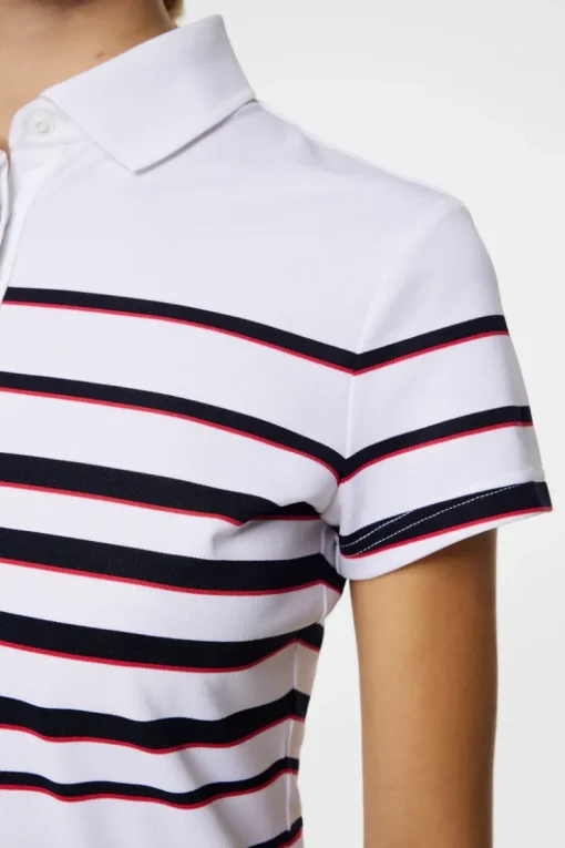 Golf|Tops<J.Lindeberg Michelle Polo White