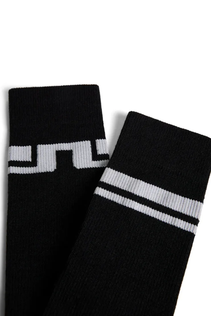 Ski|Accessories<J.Lindeberg Mike Ski Wool Sock Black