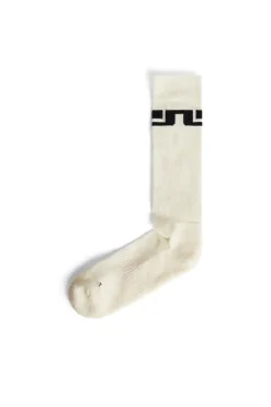 Ski|Socks<J.Lindeberg Mike Ski Wool Sock White