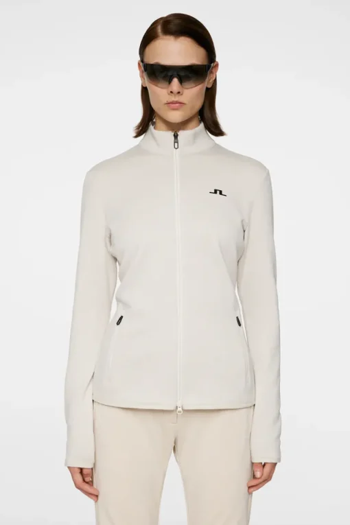 Ski|Base & Mid Layers<J.Lindeberg Milly Polartec Mid Layer Moonbeam