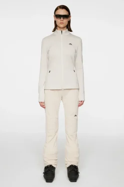 Ski|Base & Mid Layers<J.Lindeberg Milly Polartec Mid Layer Moonbeam
