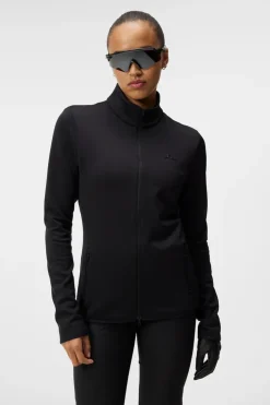 Base & Mid Layers|Sweaters<J.Lindeberg Milly Polartec Mid Layer Black