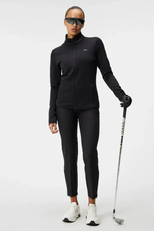 Base & Mid Layers|Sweaters<J.Lindeberg Milly Polartec Mid Layer Black