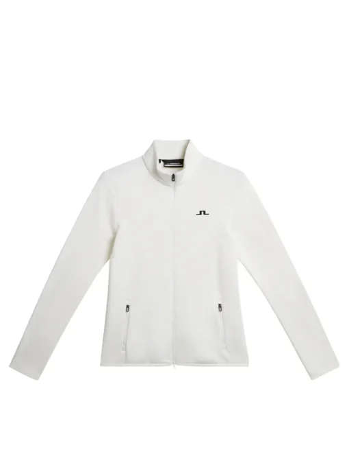 Base & Mid Layers|Sweaters<J.Lindeberg Milly Polartec Mid Layer White