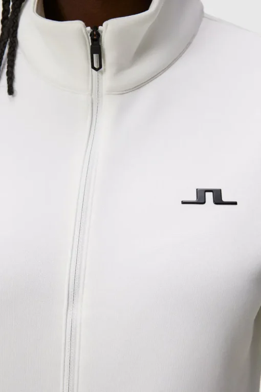 Base & Mid Layers|Sweaters<J.Lindeberg Milly Polartec Mid Layer White