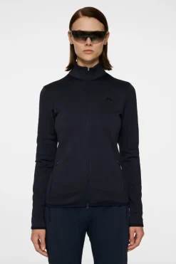 Ski|Base & Mid Layers<J.Lindeberg Milly Polartec Mid Layer JLNavy