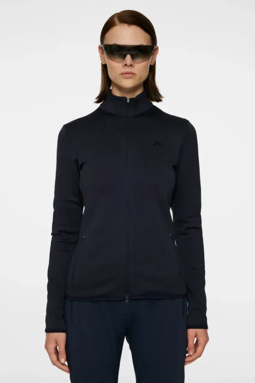 Ski|Base & Mid Layers<J.Lindeberg Milly Polartec Mid Layer JLNavy
