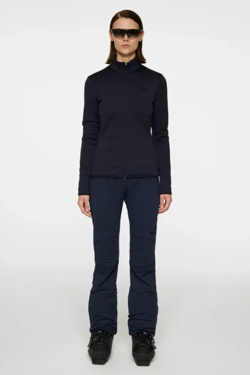 Ski|Base & Mid Layers<J.Lindeberg Milly Polartec Mid Layer JLNavy