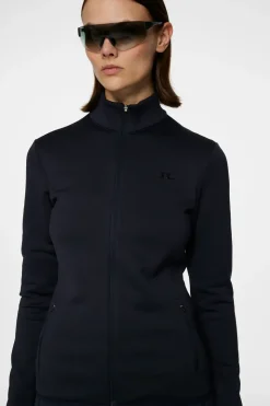 Ski|Base & Mid Layers<J.Lindeberg Milly Polartec Mid Layer JLNavy