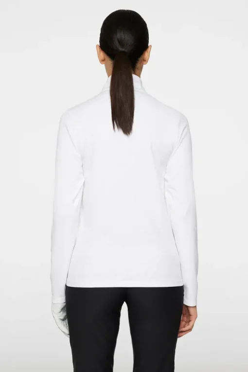 Golf|Base & Mid Layers<J.Lindeberg Nancy Seamless Mid Layer White