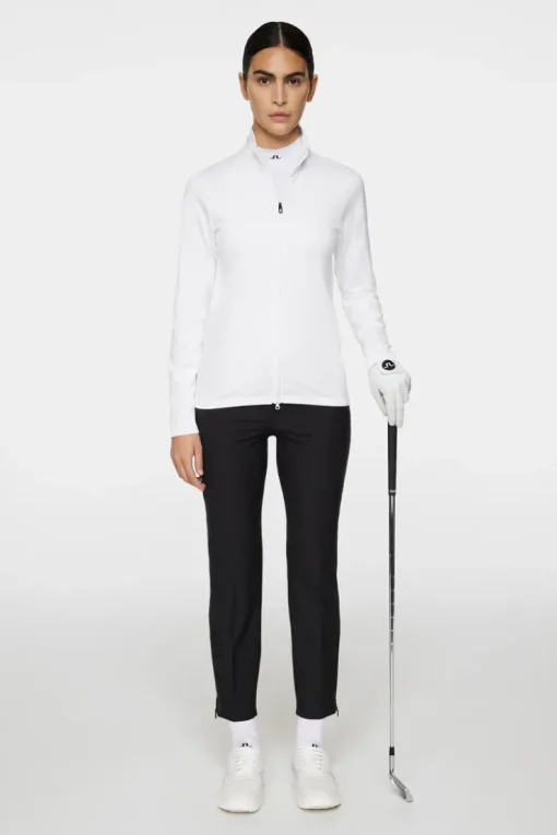 Golf|Base & Mid Layers<J.Lindeberg Nancy Seamless Mid Layer White