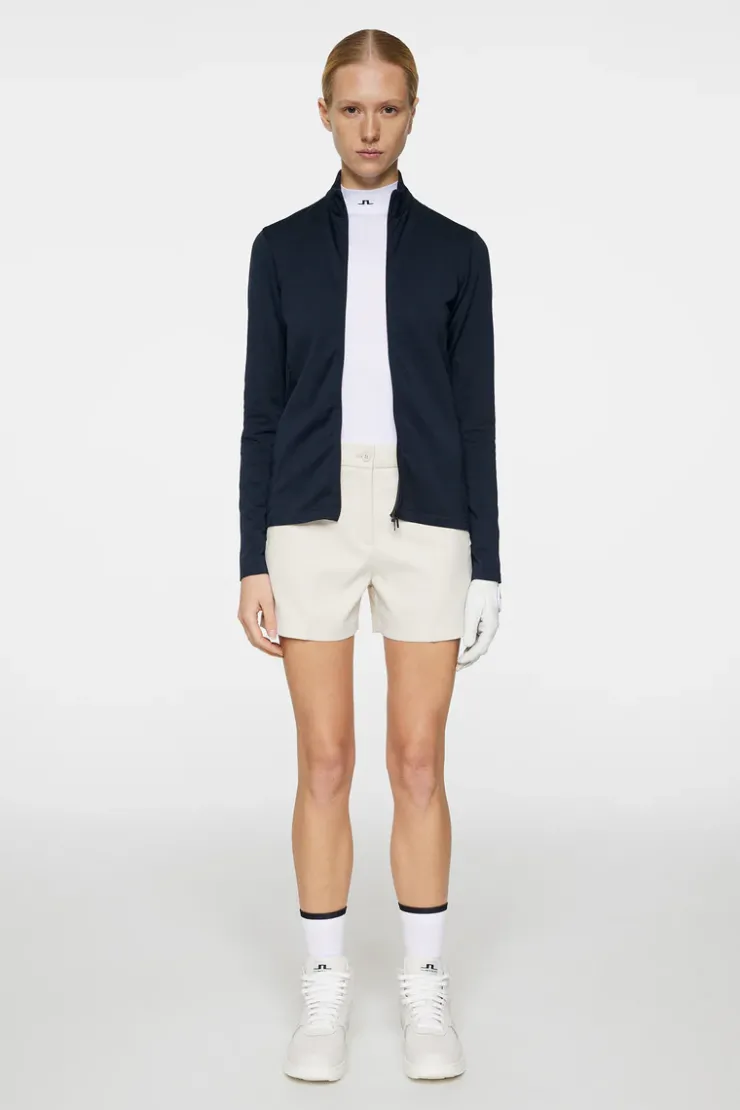 Golf|Base & Mid Layers<J.Lindeberg Nancy Seamless Mid Layer JLNavy