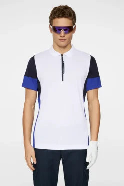 Golf|Polo Shirts<J.Lindeberg Nero Polo White
