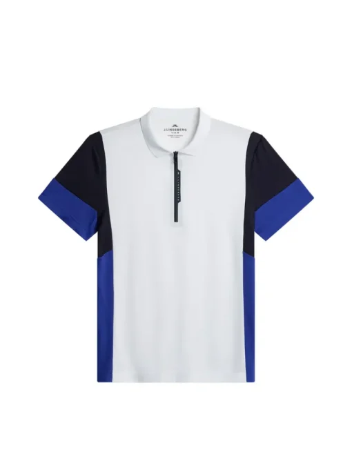 Golf|Polo Shirts<J.Lindeberg Nero Polo White
