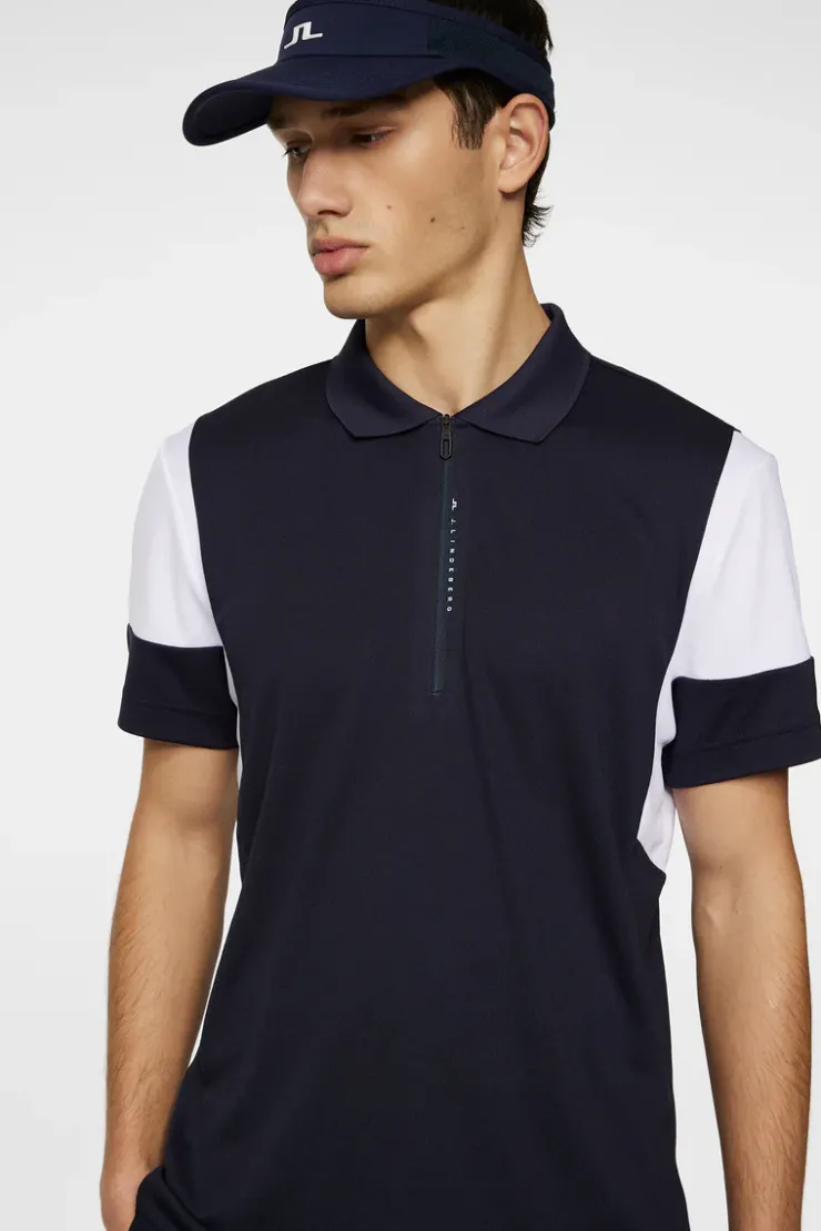 Golf|Polo Shirts<J.Lindeberg Nero Polo JLNavy