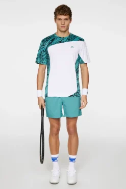T-shirts|Tennis<J.Lindeberg Niccolo T-shirt LiquifyTealBlackL