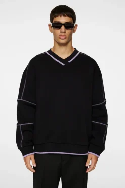 Sweatshirts|Tops<J.Lindeberg Nick Team Jersey Sweater Black