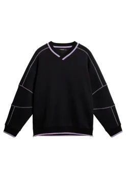 Sweatshirts|Tops<J.Lindeberg Nick Team Jersey Sweater Black