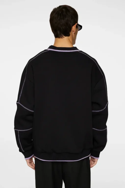 Sweatshirts|Tops<J.Lindeberg Nick Team Jersey Sweater Black