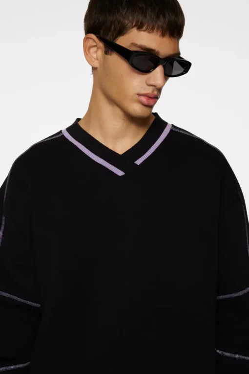 Sweatshirts|Tops<J.Lindeberg Nick Team Jersey Sweater Black