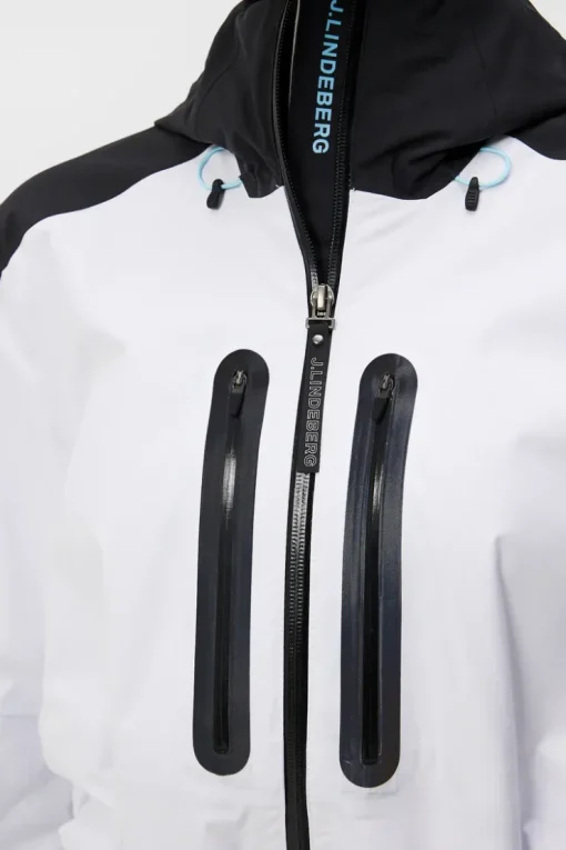 Jackets|Outdoor<J.Lindeberg Nikola Utility Jacket White