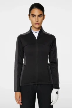 Golf|Ski<J.Lindeberg Nina Hybrid Mid Layer Black