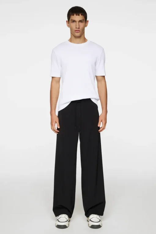 Trousers|Bottoms<J.Lindeberg Noah Track Pants Black