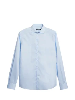Tops|Shirts<J.Lindeberg Non-iron Twill Superslim Shirt Skyway